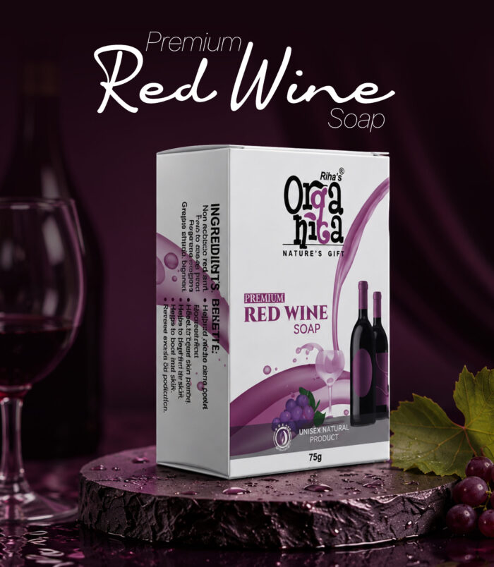 Antioxidant-rich Red Wine Soap for glowing skin Antioxidant-rich Red Wine Soap for glowing skin