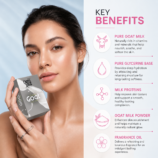 Goat Milk Soap with moisturizing skin benefits