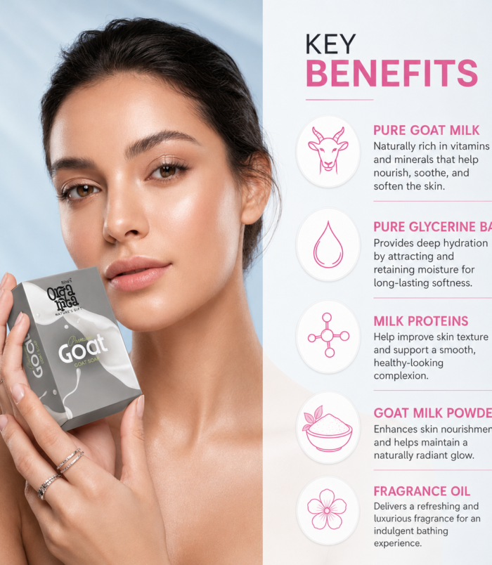 Goat Milk Soap with moisturizing skin benefits Goat Milk Soap with moisturizing skin benefits