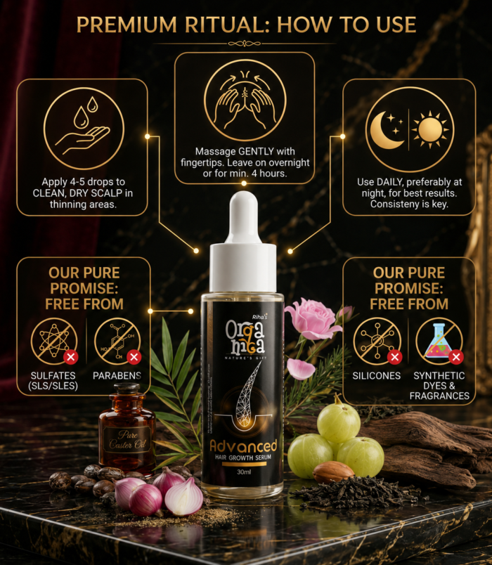 Advanced Hair Re-Growth Serum for stronger hair3