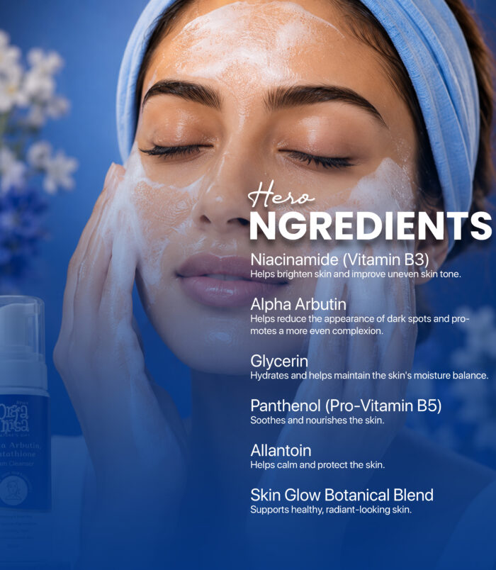 Alpha Arbutin Foam Cleanser for brighter skin Alpha Arbutin Foam Cleanser for brighter skin