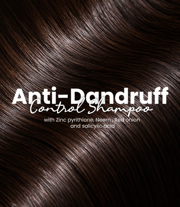 Anti-dandruff shampoo for itch-free scalp Anti-dandruff shampoo for itch-free scalp