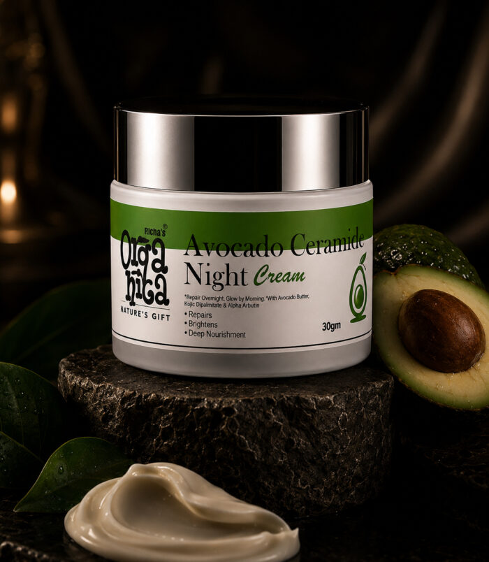 Avocado Ceramide Night Cream for healthy glowing skin Avocado Ceramide Night Cream for healthy glowing skin