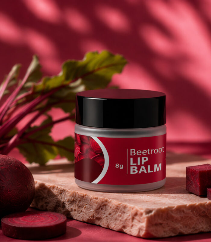 Beetroot Lip Balm for soft nourished lips Beetroot Lip Balm for soft nourished lips