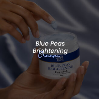 Blue Peas Face Mask for smooth refreshed skin
