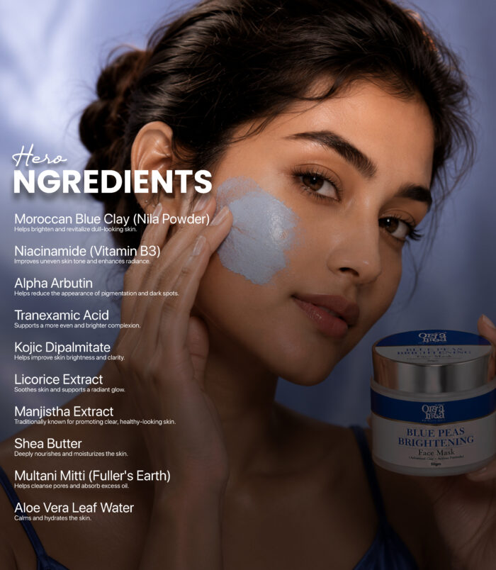 Brightening face mask for glowing healthy skin Brightening face mask for glowing healthy skin