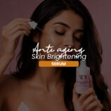 Brightening face serum for smooth healthy skin