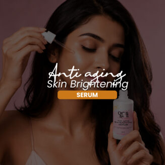 Brightening face serum for smooth healthy skin