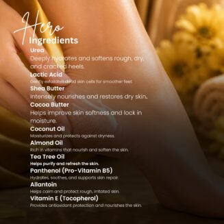 Crack Heel Cream for deep foot hydration