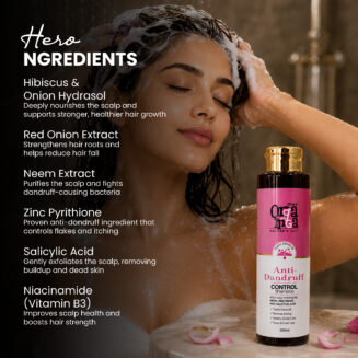 Dandruff control shampoo for clean refreshed hair