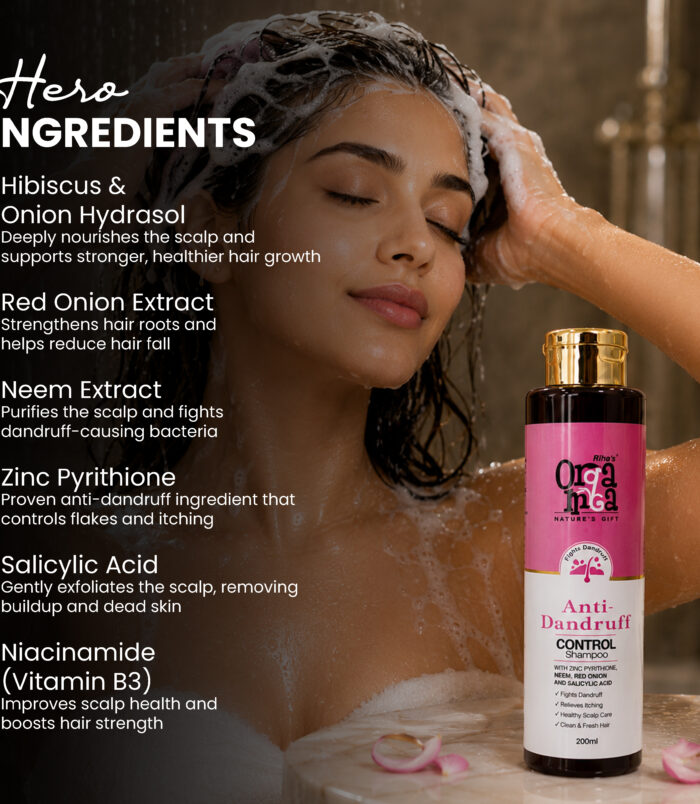 Dandruff control shampoo for clean refreshed hair Dandruff control shampoo for clean refreshed hair