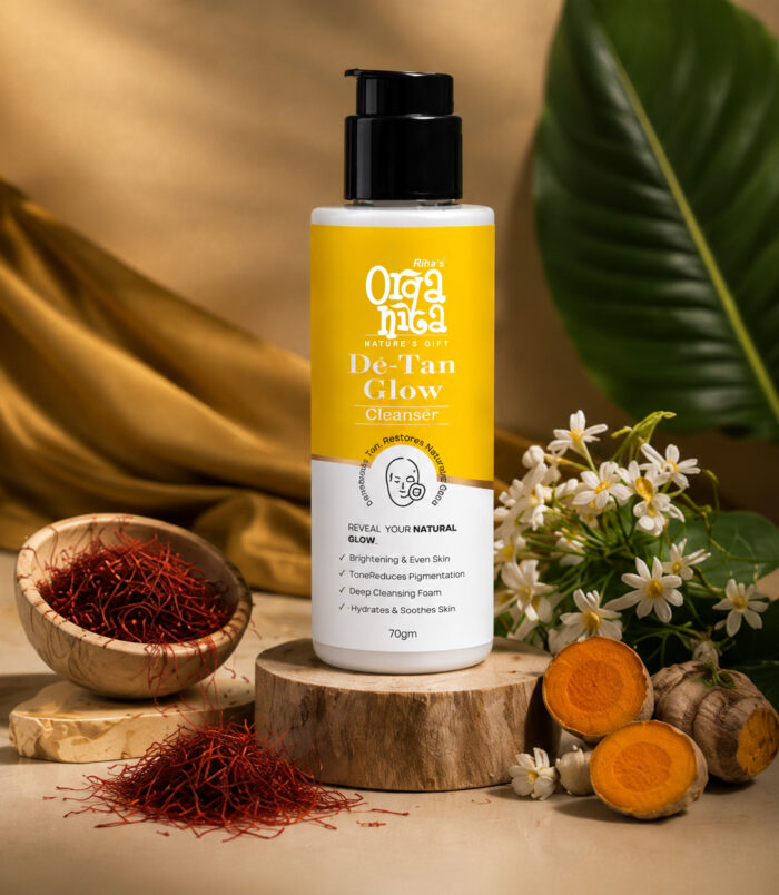 De-Tan Glow Face Wash for brighter skin Detan Face Wash Powder De-Tan Glow Face Wash for brighter skin