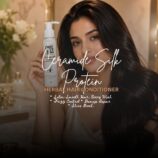 Deep conditioning hair care for silky hair