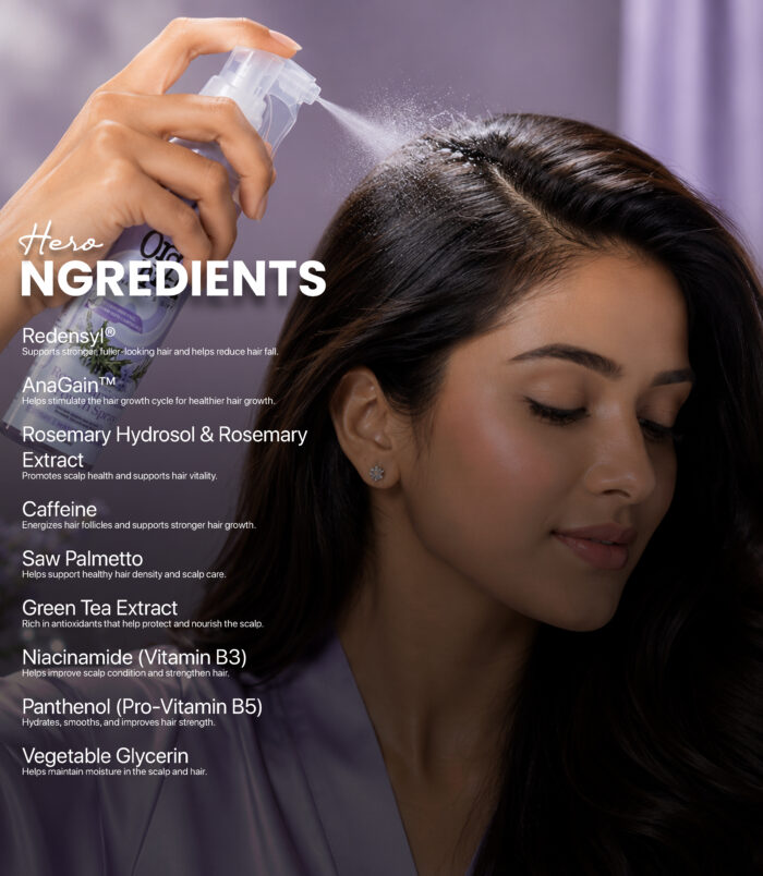 Hair Growth Spray with rosemary for thicker hair Hair Growth Spray with rosemary for thicker hair