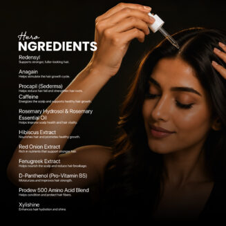 Hair Re-Growth Serum for healthier thicker hair