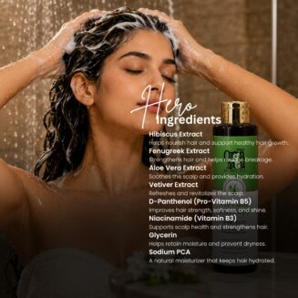 Herbal shampoo for clean refreshed scalp Herbal shampoo for clean refreshed scalp