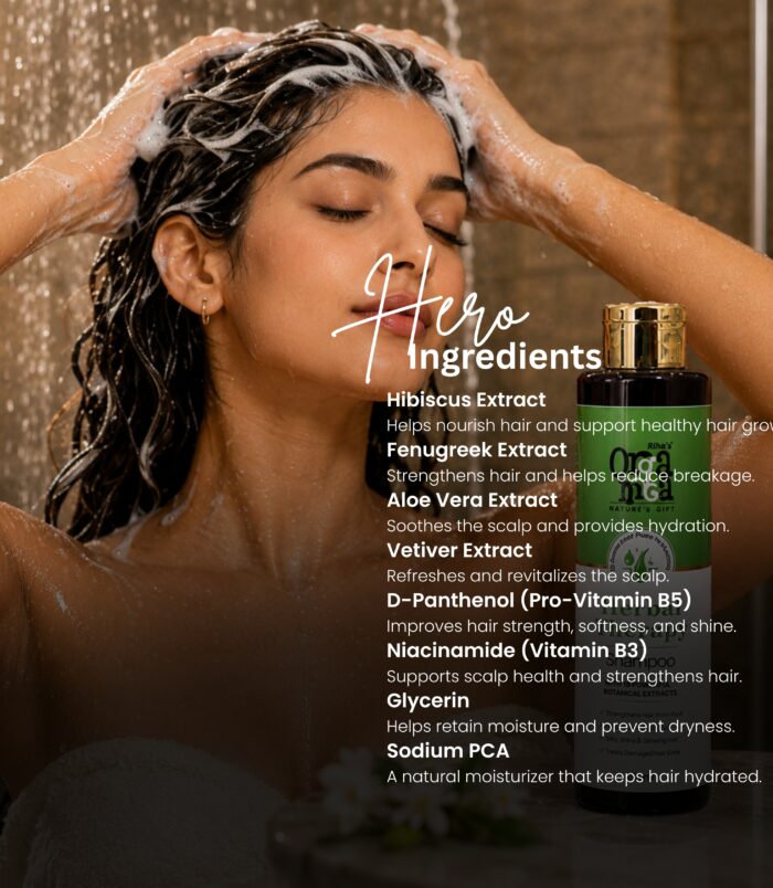 Herbal shampoo for clean refreshed scalp Herbal shampoo for clean refreshed scalp