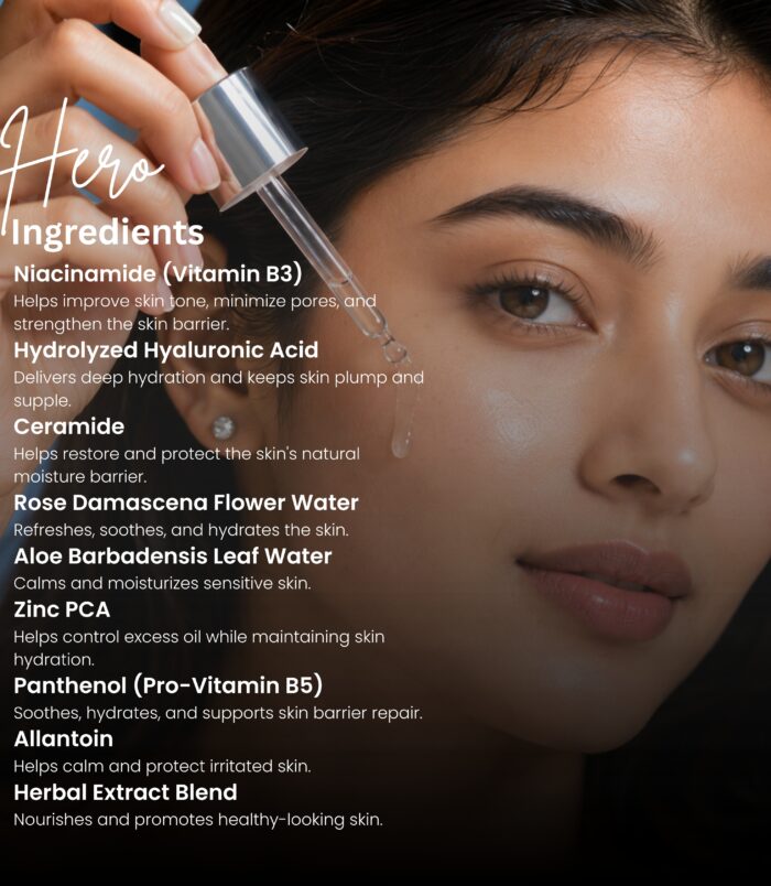 Hyaluronic HydraBoost Serum for smooth radiant skin