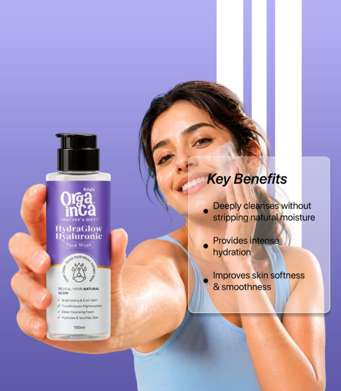 Hydra Glow Face Wash for daily skin care Hydra Glow Face Wash for daily skin care