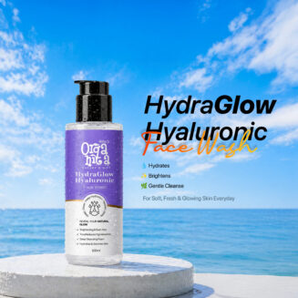 Hyaluronic Face Wash Hydra Glow Face Wash for fresh radiant skin