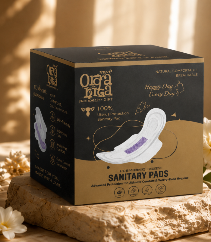 Organic anion sanitary napkin for soft absorbent care Organic anion sanitary napkin for soft absorbent care