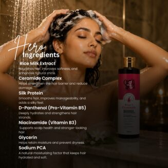 Rice Ceramide Shampoo for soft healthy hair Rice Ceramide Shampoo for soft healthy hair