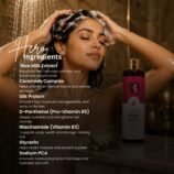Rice Ceramide Shampoo for soft healthy hair