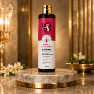 Rice & Ceramide Barrier Repair Shampoo for stronger hair