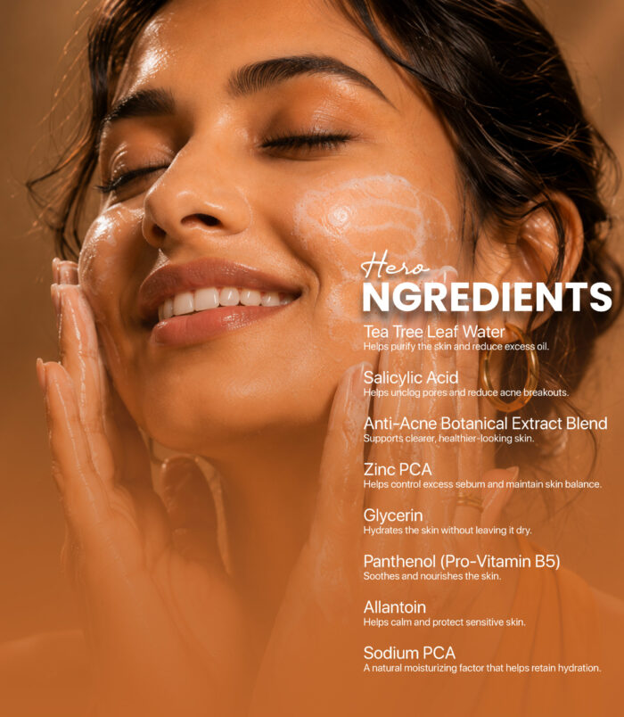 Salicylic cleanser for smooth refreshed skin Salicylic cleanser for smooth refreshed skin