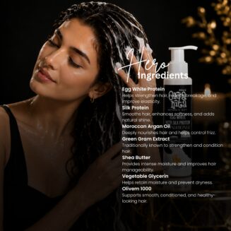 Silk Protein Conditioner for soft nourished hair