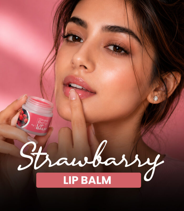 Strawberry Lip Balm for smooth healthy lips Strawberry Lip Balm for smooth healthy lips