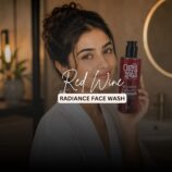 Antioxidant-rich Red Wine Face Wash for daily cleansing