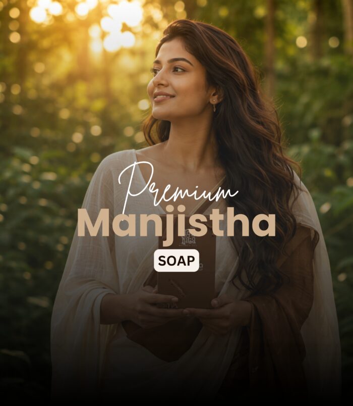 Herbal Manjistha Soap for daily cleansing