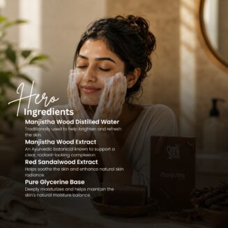 Manjistha Soap for healthy radiant skin